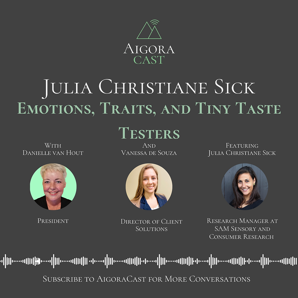 Julia Christiane Sick - Emotions, Traits, and Tiny Taste Testers